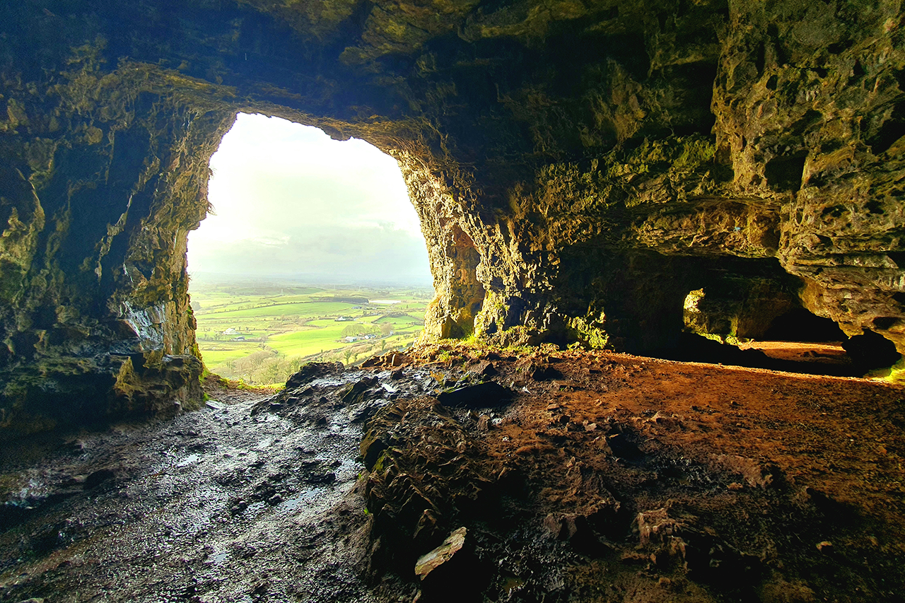 The Caves of Keash, located in County Sligo, Ireland.